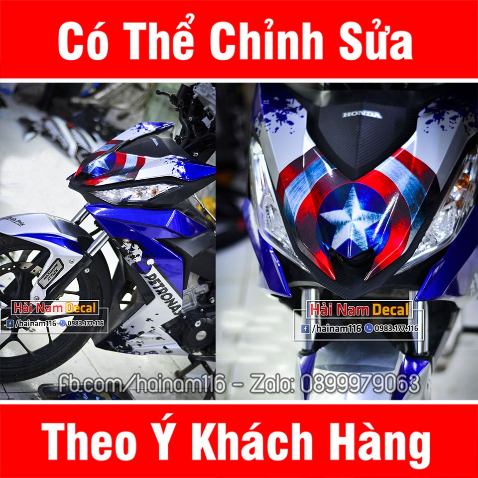 Tem Trùm Winner Xanh Trắng Caption