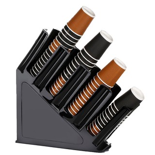 Kệ đựng ly, đựng cốc trà sữa Take Away - Màu đen