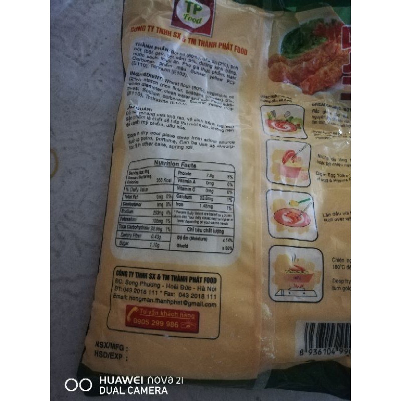Bột chiên xù TP Food 1Kg