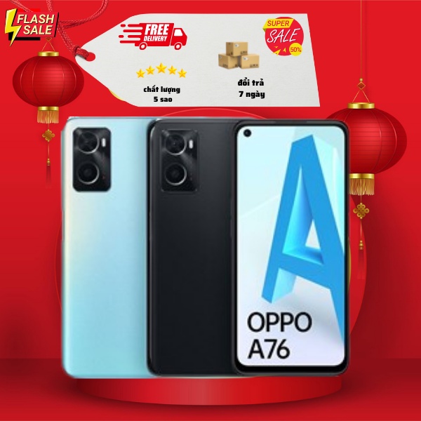 Điện thoại OPPO A76  HÀNG CHÍNH HÃNG