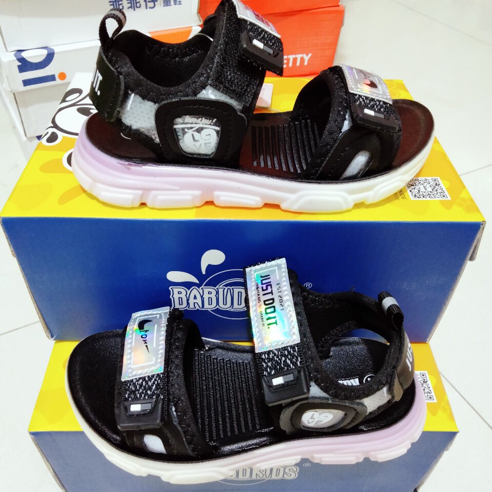 Dép Sandal Bé Trai Bé Gái Chất Giả Da Đế Êm Chống Trơn Trượt Cho Bé Từ 3-6 Tuổi