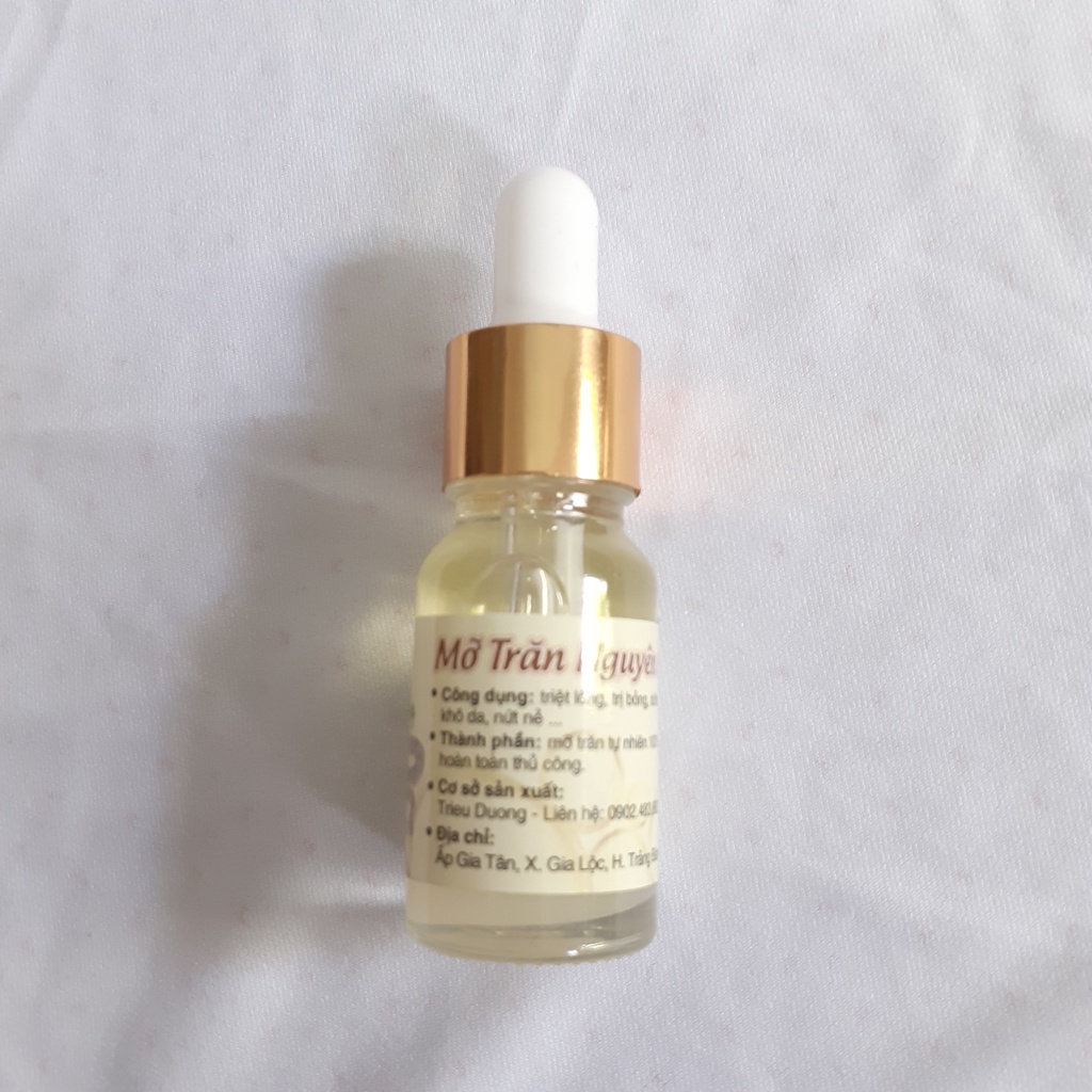 Mỡ trăn lọ nhỏ 50ml dùng cho làm đẹp, mờ sẹo
