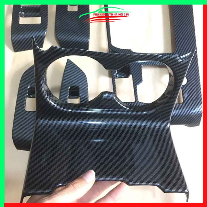 Ốp nội thất cho xe ô tô CX5, CX-5 2017-2022 Cacbon ABS bảo vệ chống trầy xước và làm đẹp xe