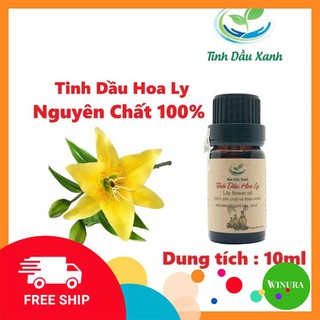 Tinh dầu hoa ly lọ 10ml nguyên chất tinh dầu xanh