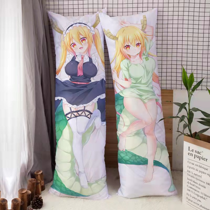 Vỏ Gối In Hình Anime Kobayashi-san Chi No Maid Dragon Dakimakura