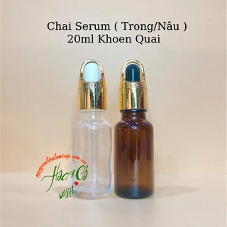 Chai Serum Nâu Rỗng (Nhiều Mẫu)