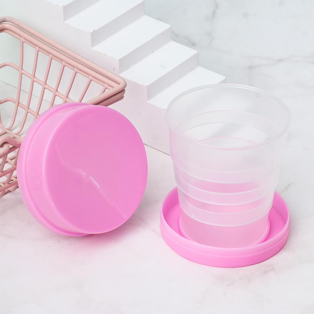 Cốc Uống Nước Bằng Nhựa Có Thể Gấp Gọn Tiện Dụng