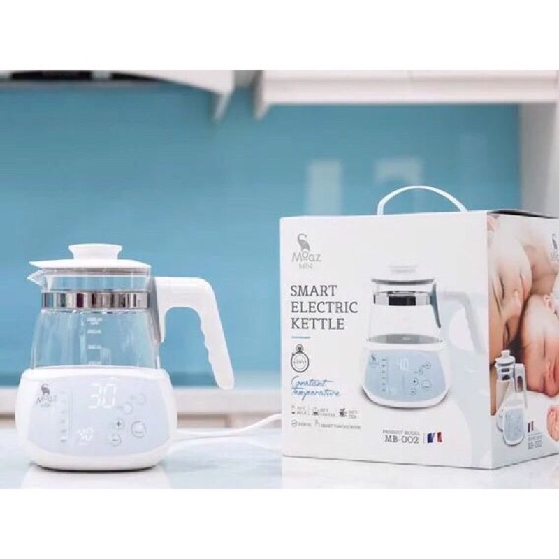 Máy Đun Nước Pha Sữa Điều Chỉnh Nhiệt Độ Moaz Bebe MB002