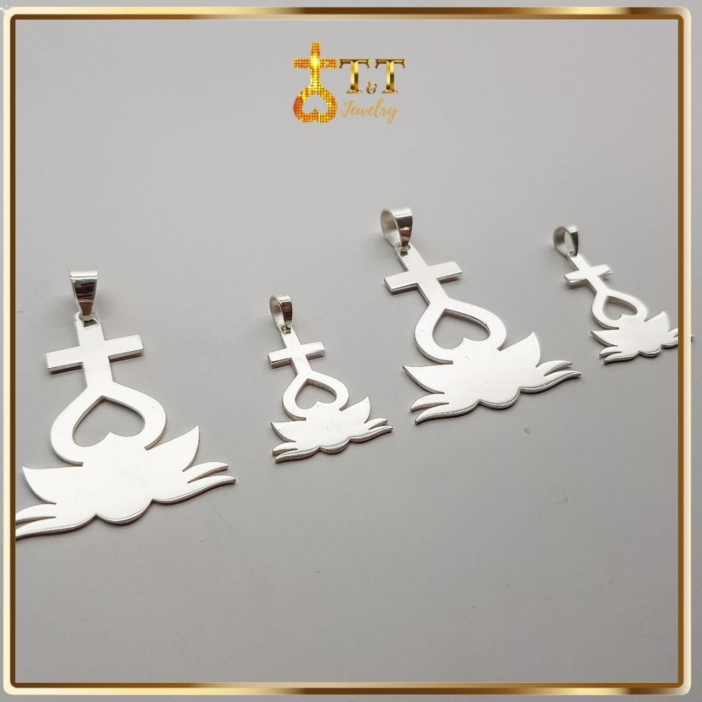 Mặt dây chuyền Thiên Tâm Đạo đế hoa sen chất liệu bạc 925 cao cấp T&TJewelry - MS1