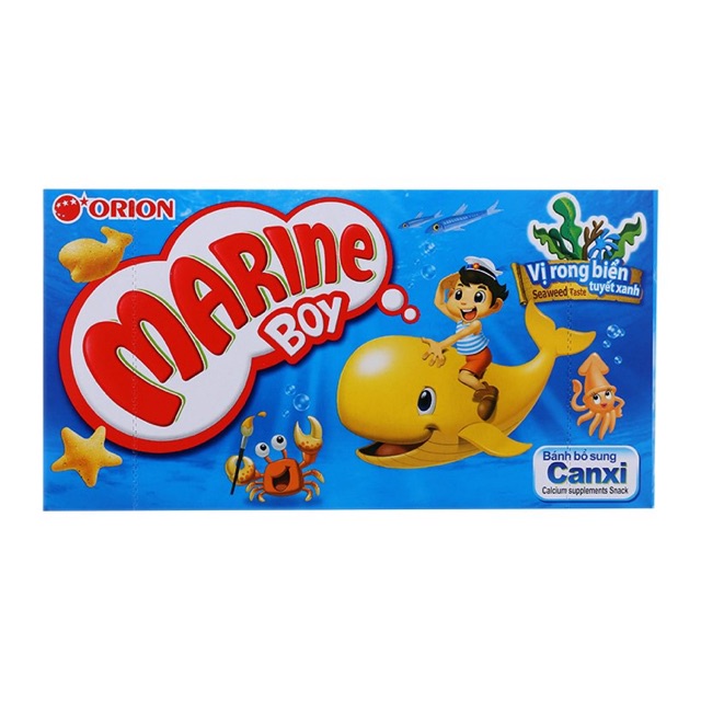 Bim Cá Marine Boy Đủ Vị Hộp 35Gr