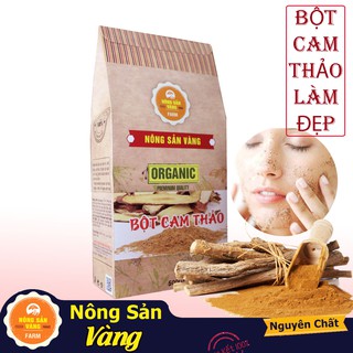Bột Nông Sản Vàng Cam Thảo 250g