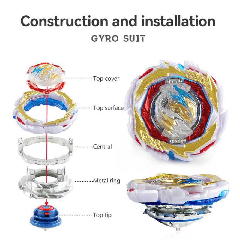 Con quay hồi chuyển dây kéo đôi Flame Beyblade B-199 thú vị với nhiều loại tùy chọn (có bán lẻ)