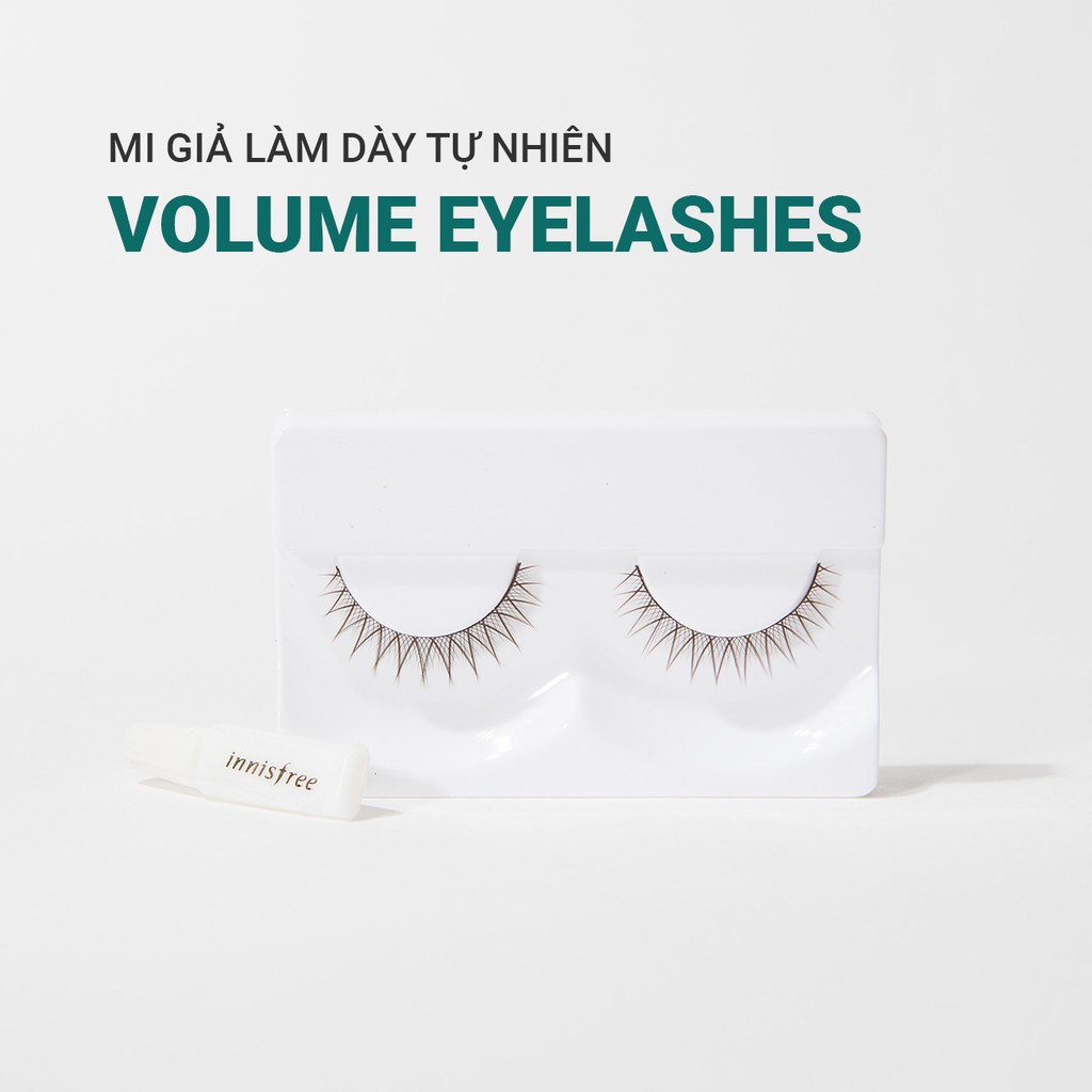 [Mã COSIF03 giảm 10% đơn 400K] Lông mi giả làm dày mi innisfree Volume Eyelashes (1 bộ)