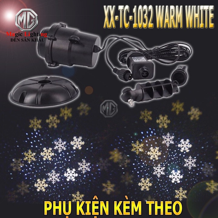 [ SALE OFF ] Đèn Led Hiệu Ứng Noel - Đèn Sân Khấu tphcm