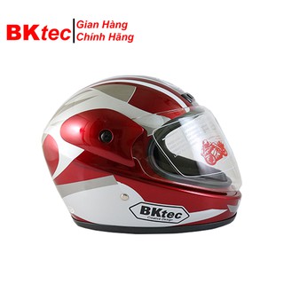 Mũ bảo hiểm fullface cả đầu che tai có kính cao cấp chính hãng BKtec