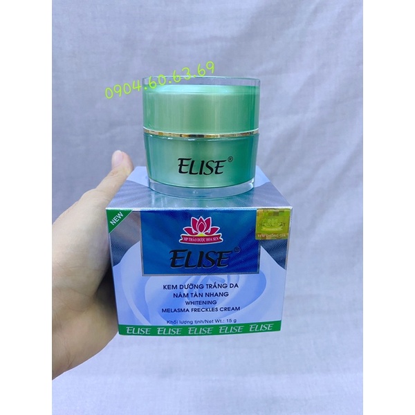 Kem ELISE 15g Dưỡng Trắng Da Nám Tàn Nhang