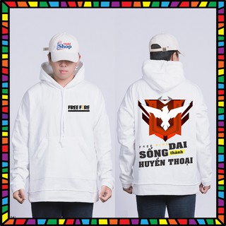 Áo Khoác Xám Free Fire - RANK FF