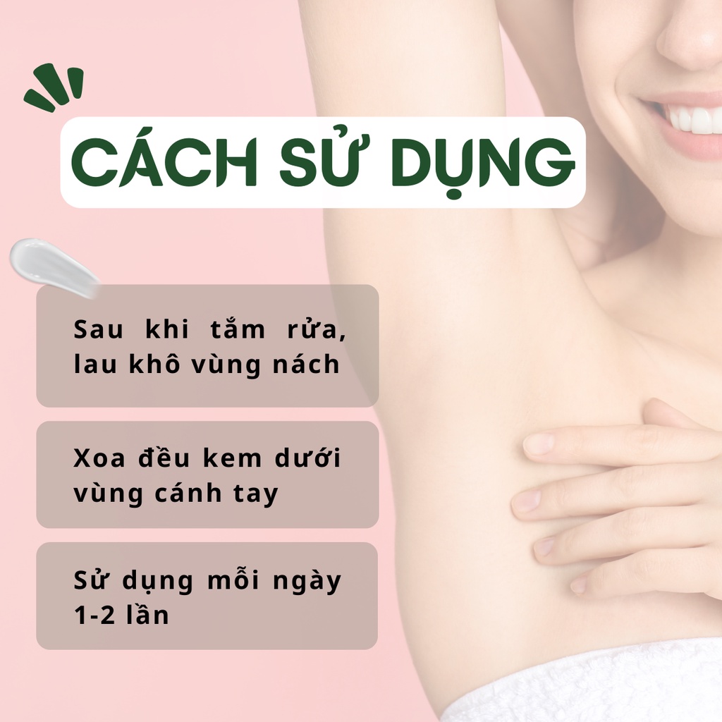 Kem khử mùi hôi nách Sanct Bernhard (3ml) tinh chất tràm trà