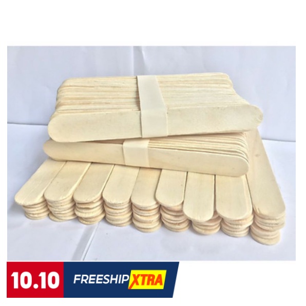 10 Que Gỗ Loại TO Dùng Trong wax lông kích thước 15x2cm