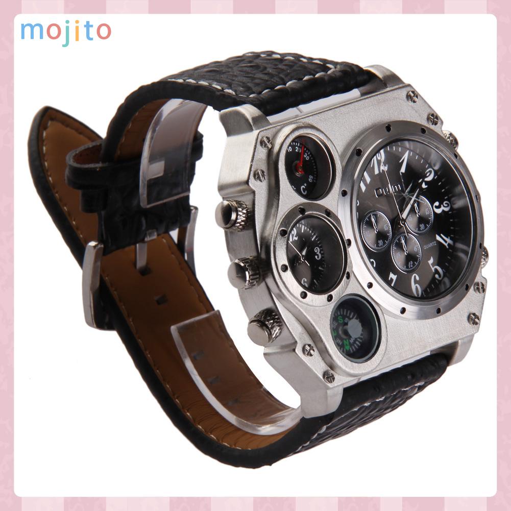 Đồng hồ đeo tay MOJITO  máy quartz có nhiệt kế và la bàn