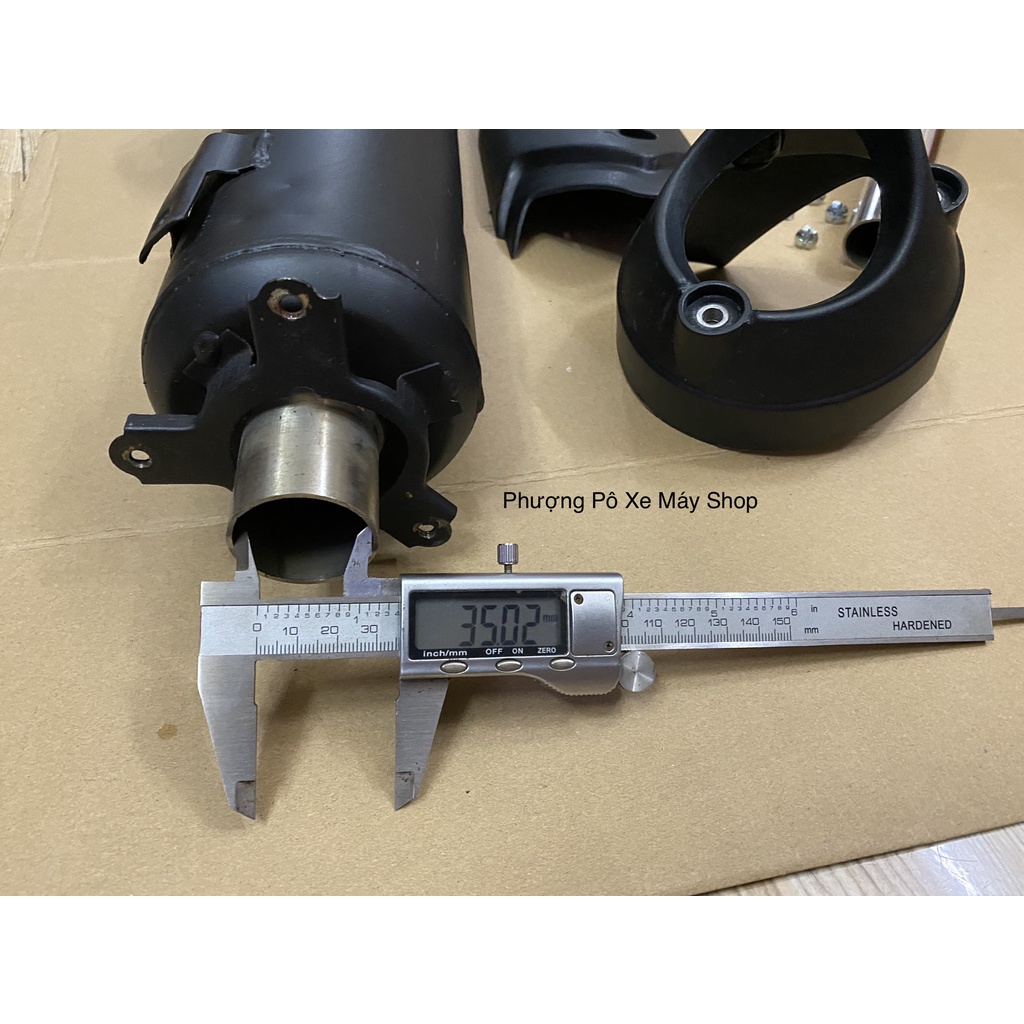 Pô tăng móc ấm kèm Cổ dành cho EXCITER 155 và XE KHÁC NHẮN TIN