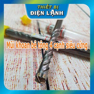 Mũi khoan bê tông 4 cạnh siêu tốt