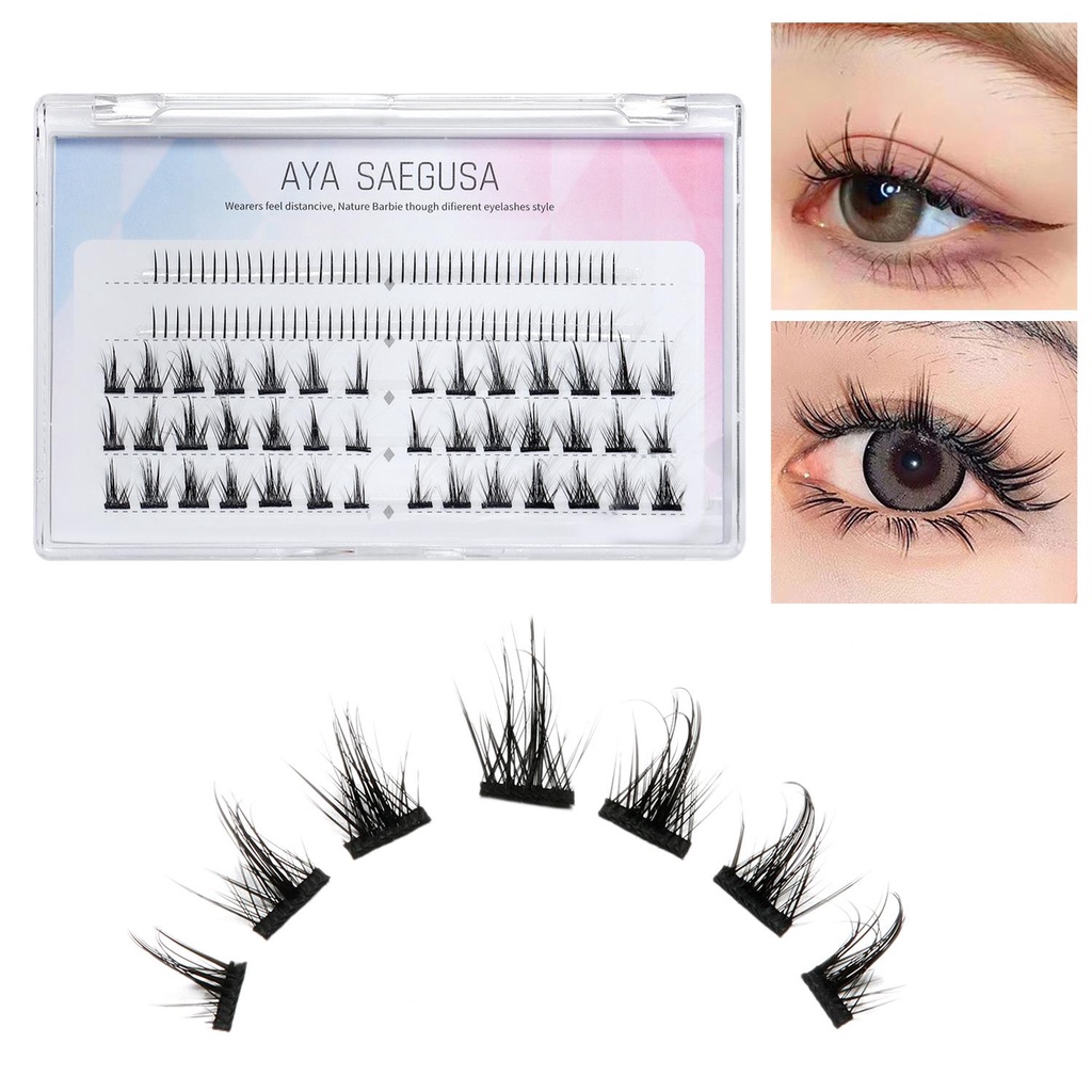 SOFTNESS Lông Mi Giả Uốn Cong Được Làm Thủ Công Hóa Trang Lolita Nhật Bản