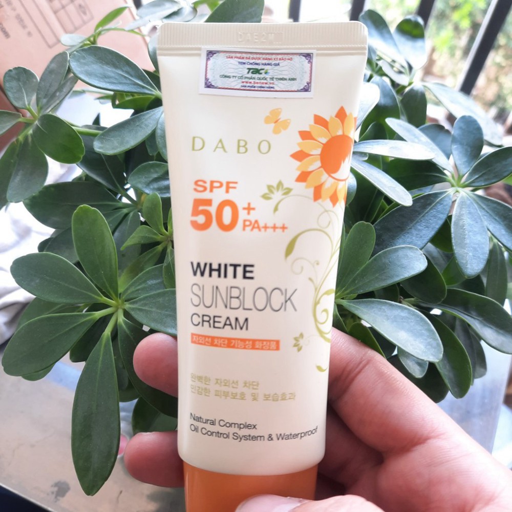 Kem chống nắng Dabo White Sunblock Cream 70ml