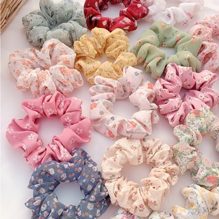 Cột tóc vải hoa Scrunchies
