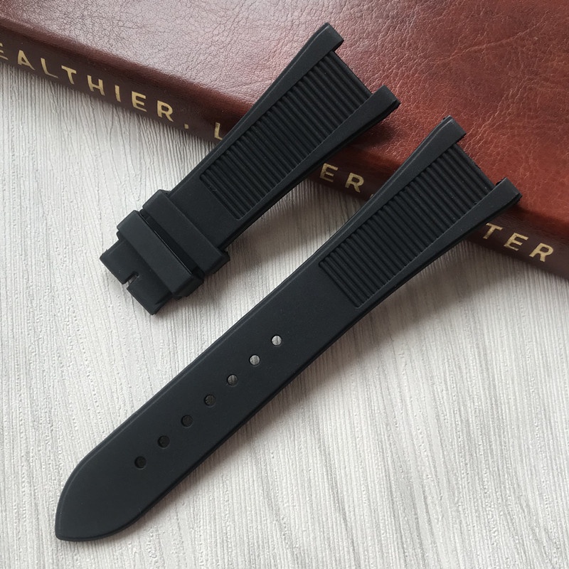 PATEK PHILIPPE Dây Đeo Đồng Hồ Bằng Cao Su Silicone 24mm Có Khóa Gấp Được Cho Katek PHILIPPE 5711 5712G