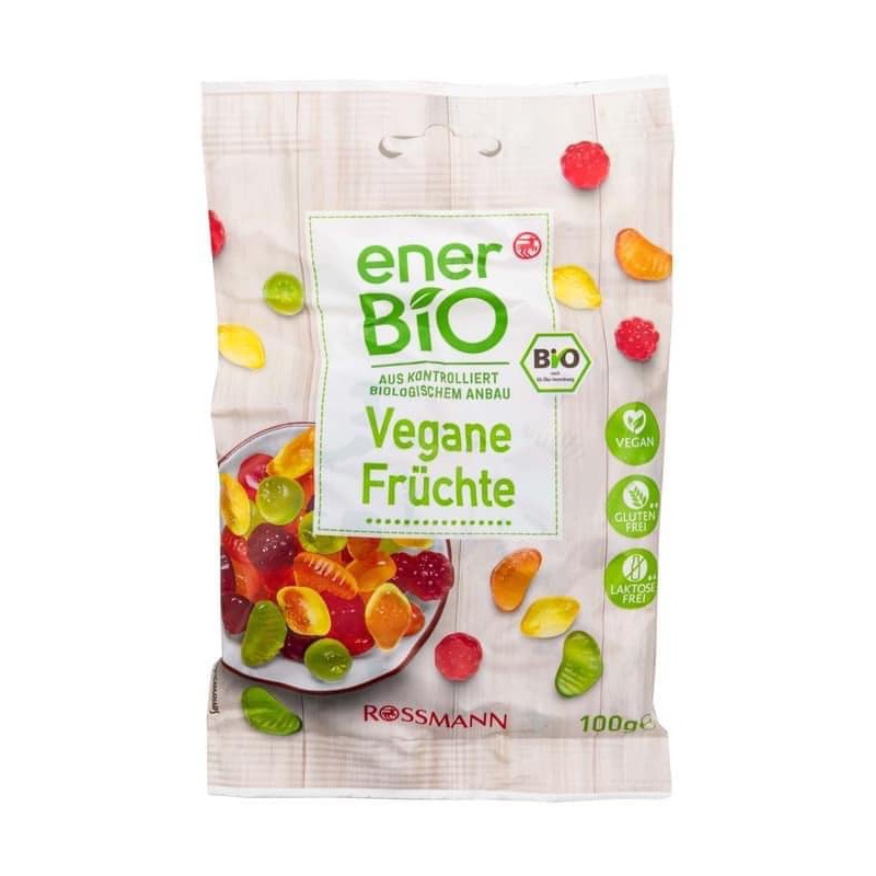 Kẹo dẻo trái cây hữu cơ Ener Bio