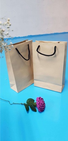 Combo 10 Túi giấy kraft trơn KT07 (KT: 18 x 14,5 x 6 cm)