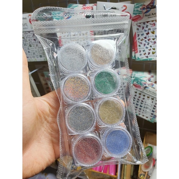 Nhũ rắc flash siêu sáng-nhũ mịn rắc