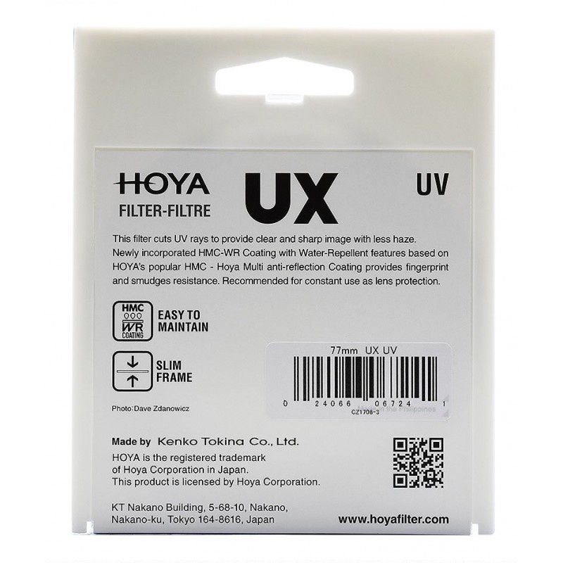 Kính lọc Filter Hoya UX UV 52mm + Bút lau lens