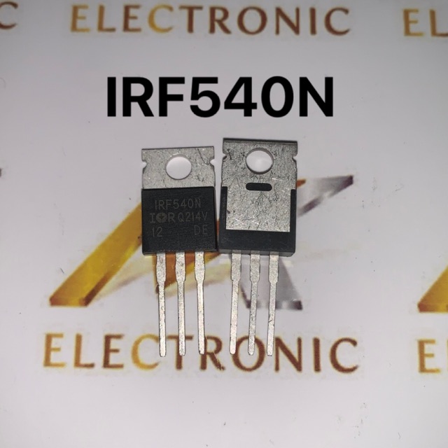 5 con Mosfet IRF540N TO220