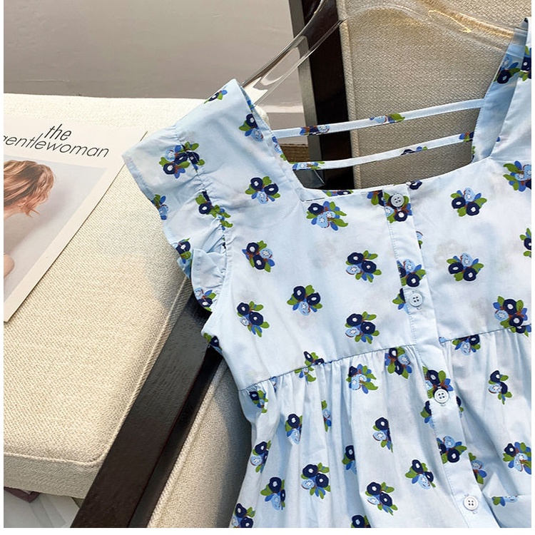 Áo Hoa Không Tay Thời Trang Mùa Hè Xinh Xắn Dành Cho Nữ