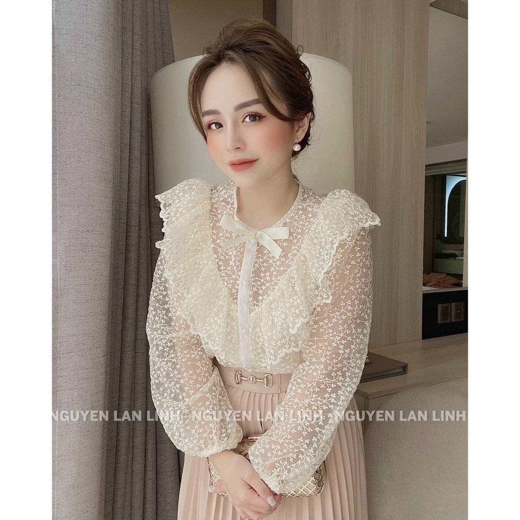 Áo kiểu sơ-mi dài tay mẫu mới nhất 2022 | BigBuy360 - bigbuy360.vn