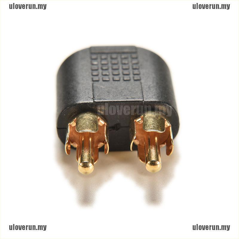 Giắc Cắm Âm Thanh 3.5mm Mạ Vàng Sang 2 Rca Chuyên Dụng | BigBuy360 - bigbuy360.vn