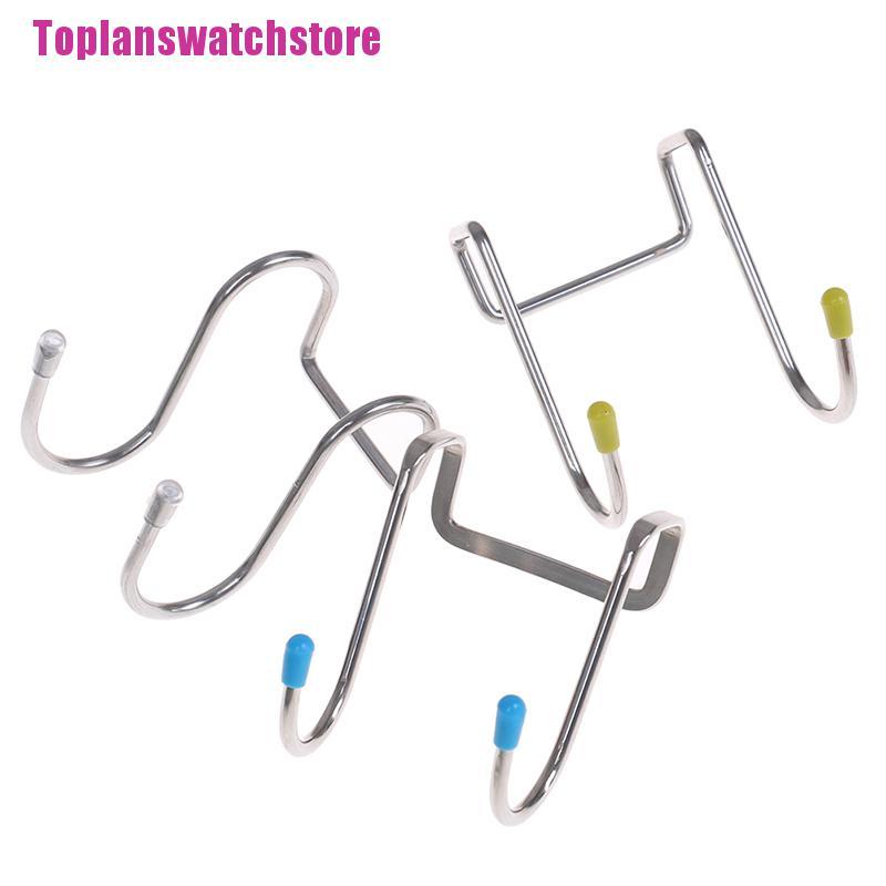 Móc Treo Đồ Hình Chữ S Bằng Thép Không Gỉ Tiện Dụng Cho Nhà Bếp / Phòng Tắm