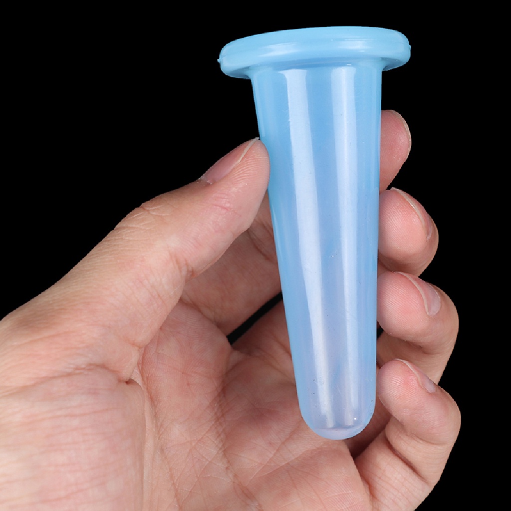 Bộ 4 Hộp Giác Hút Chân Không Bằng Silicone Để Mát Xa Mặt Và Cổ