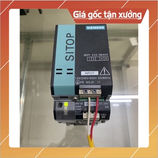 BỘ NGUỒN DC SIEMENS 24VDC/5A, 6EP1333-3BA00 (90%) {luôn sẵn hàng}