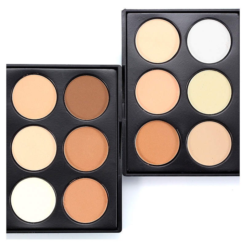 [Hàng mới về] Bảng Kem Che Khuyết Điểm 6 Màu Giúp Tạo Khối Cao Cấp | BigBuy360 - bigbuy360.vn