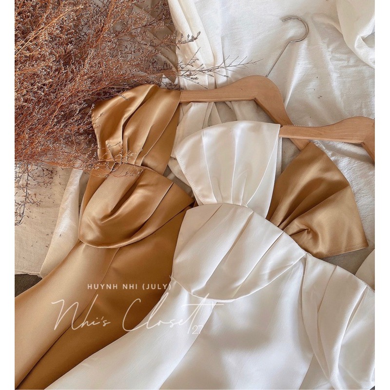 VÁY NUDE XOÈ BO NGỰC (Ảnh chụp thật) | BigBuy360 - bigbuy360.vn