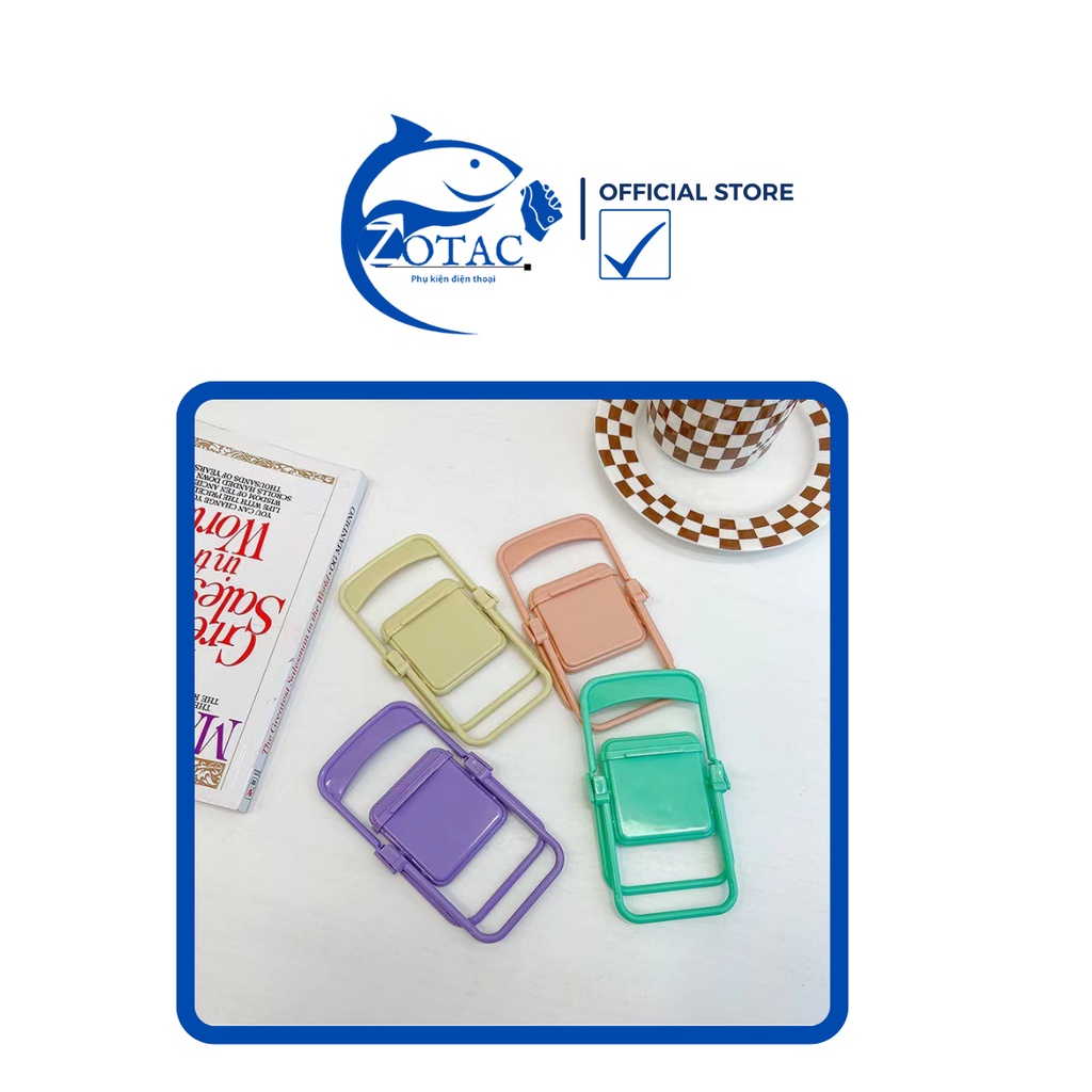 Đế đỡ điện thoại hình ghế giá rẻ nhiều màu sắc