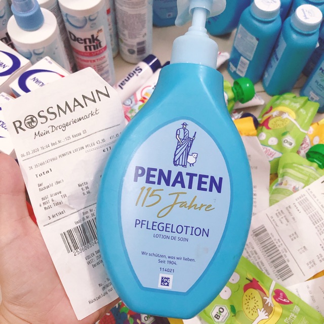 LOTION DƯỠNG THỂ PENATEN CHO BÉ