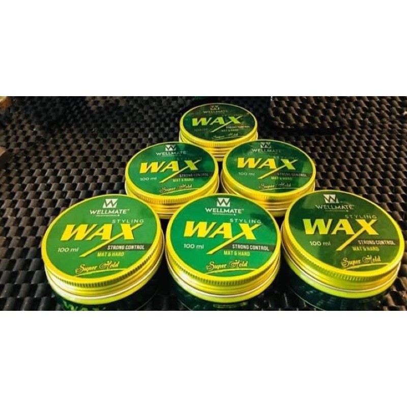 Wax vuốt tóc tạo kiểu tóc nam Wellmate 100G