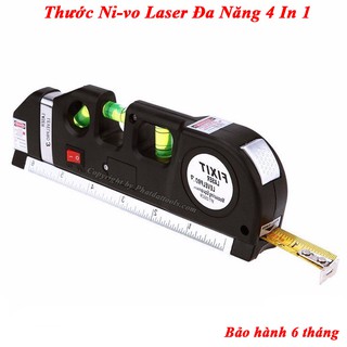 Thước Ni-vô Laser đa năng 4in1