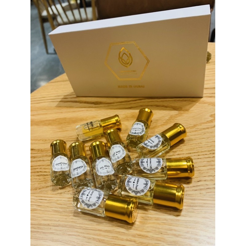 Tinh dầu nước hoa Dubai thiết kế chai lăn mini dùng thử 3ml dành cho nữ - Tinh dầu Bestore | BigBuy360 - bigbuy360.vn