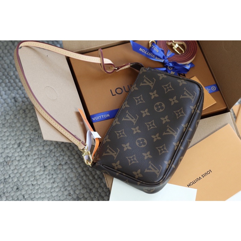 Túi kẹp nách LV Pochette fullbox
