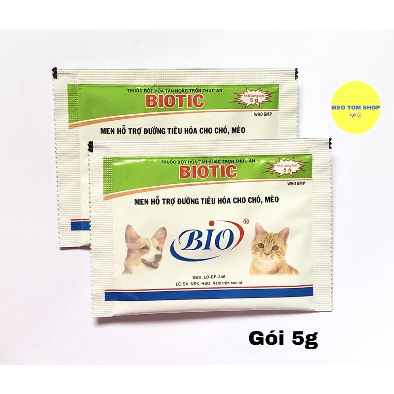 Biotic_men tiêu hoá BIO cho chó mèo